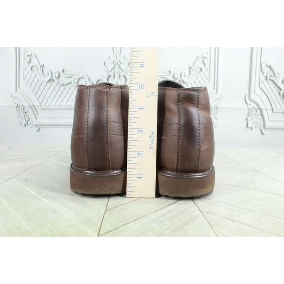 LL Bean Stonington Chukka Boots Water Resistant Leather Brown 8.5 W main image 4